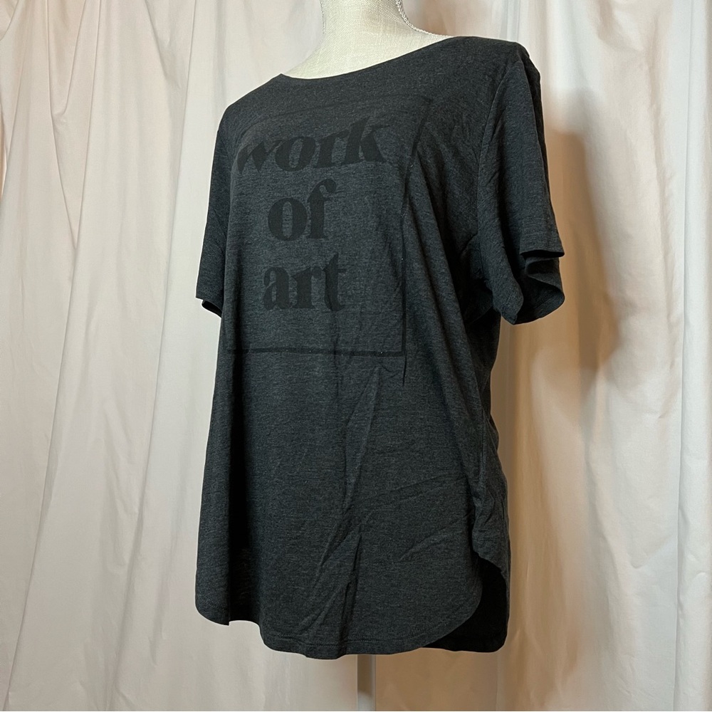 Old Navy Work Of Art Short Sleeve Relax Lux Tunic Tee X-Large
